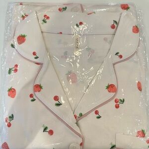 Simone women Strawberry Print  Pajamas